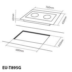Bếp từ EUROSUN EU-T895G