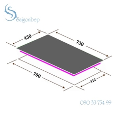 Bếp từ đôi EUROSUN EU-T702PLUS