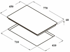 Bếp điện từ Dmestik NA - 773IT