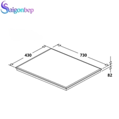 Bếp từ Hafele 2 vùng nấu HC-I2732A 536.61.726