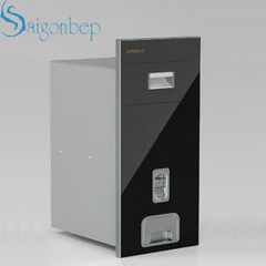 Thùng gạo mặt gương nút nhấn Eurogold B303