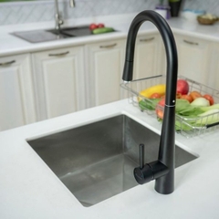 Vòi rửa chén rút dây Konox KN1901B