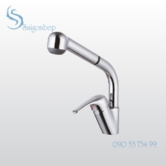 Vòi rửa chén rút dây Malloca K119T4