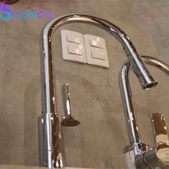 Vòi rửa chén rút dây Malloca K94C