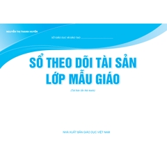 Sổ theo dõi tài sản lớp mẫu giáo