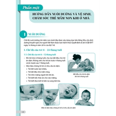 Cẩm nang hướng dẫn phụ huynh về nuôi dưỡng, chăm sóc và giáo dục trẻ em mầm non khi trẻ ở nhà