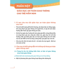 Hướng dẫn cha mẹ giáo dục an toàn giao thông cho trẻ mầm non