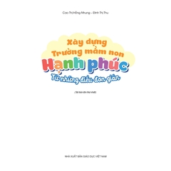 Xây dựng trường mầm non hạnh phúc từ những điều đơn giản