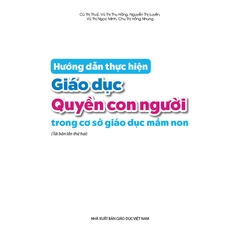 Hướng dẫn thực hiện giáo dục quyền con người trong cơ sở giáo dục mầm non