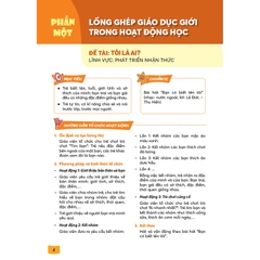 Hướng dẫn tổ chức hoạt động giáo dục lồng ghép giới trong trường mầm non (trẻ 4 – 5 tuổi)