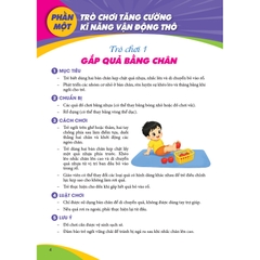Tổ chức các trò chơi phát triển vận động cho trẻ 24 - 36 tháng tuổi trong cơ sở GDMN (Theo định hướng Chương trình Giáo dục mầm non mới)