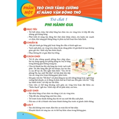 Tổ chức các trò chơi phát triển vận động cho trẻ mẫu giáo 3 - 4 tuổi trong cơ sở GDMN (Theo định hướng Chương trình Giáo dục mầm non mới)