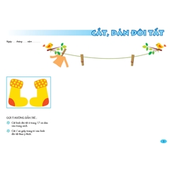 Bé tập làm thủ công theo chủ đề 
(Dành cho trẻ 4 - 5 tuổi)