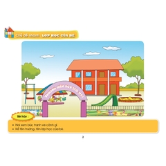 Bé HĐ&KPCĐ - Chủ đề Bé lên mẫu giáo (Dành cho trẻ 24-36 tháng tuổi)
