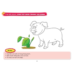 Bé HĐ&KPCĐ - Chủ đề Những con vật đáng yêu (Dành cho trẻ 24-36 tháng tuổi)