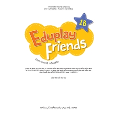 Eduplay Friends 1B (dành cho trẻ mẫu giáo)