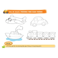 Các hoạt động giúp trẻ 3 - 4 tuổi khám phá chủ đề - Chủ đề Phương tiện và Quy định giao thông (Theo quan điểm lấy trẻ làm trung tâm)