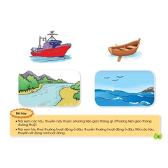 Các hoạt động giúp trẻ 3 - 4 tuổi khám phá chủ đề - Chủ đề Phương tiện và Quy định giao thông (Theo quan điểm lấy trẻ làm trung tâm)