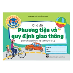 Các hoạt động giúp trẻ 3 - 4 tuổi khám phá chủ đề - Chủ đề Phương tiện và Quy định giao thông (Theo quan điểm lấy trẻ làm trung tâm)