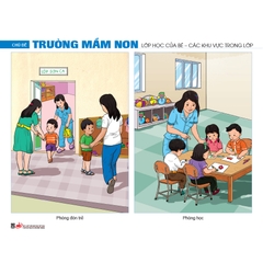 Bộ tranh theo chủ đề (Dành cho trẻ 3 - 4 tuổi)