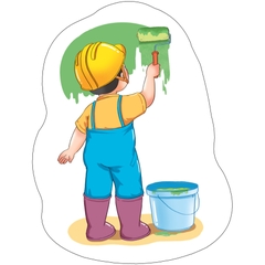 Bộ tranh trang trí sáng tạo 
Góc Xây dựng