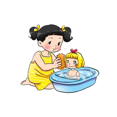 Bộ tranh trang trí sáng tạo 
Góc Phân vai