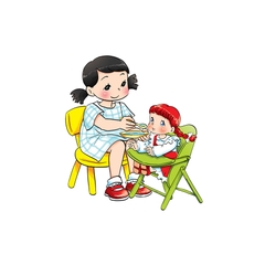 Bộ tranh trang trí sáng tạo 
Góc Phân vai