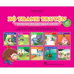 Bộ tranh truyện dành cho trẻ mẫu giáo 3 - 4 tuổi