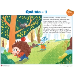 Bộ tranh truyện dành cho trẻ mẫu giáo 3 - 4 tuổi