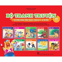 Bộ tranh truyện dành cho trẻ mẫu giáo 5 - 6 tuổi