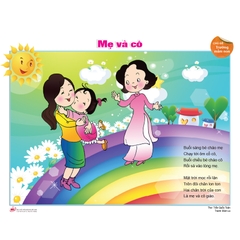 Bộ tranh minh hoạ thơ dành cho trẻ mẫu giáo 3 - 4 tuổi