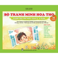 Bộ tranh minh hoạ thơ dành cho trẻ MG 5 - 6 tuổi