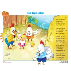 Bộ tranh minh hoạ thơ dành cho trẻ MG 5 - 6 tuổi