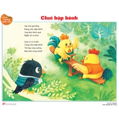Bộ tranh minh hoạ thơ dành cho trẻ MG 5 - 6 tuổi
