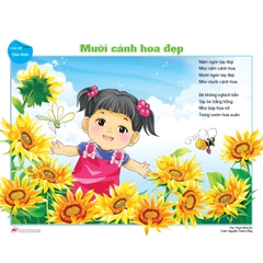 Bộ tranh minh hoạ thơ dành cho trẻ MG 5 - 6 tuổi