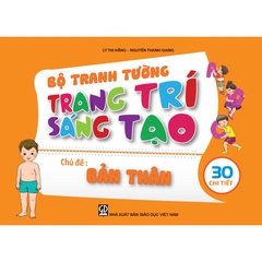 Bộ tranh tường trang trí sáng tạo theo chủ đề - Chủ đề Bản thân