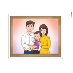 Bộ tranh tường trang trí sáng tạo theo chủ đề - Chủ đề Bản thân