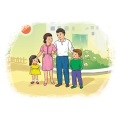 Bộ tranh tường trang trí sáng tạo theo chủ đề - Chủ đề Gia đình