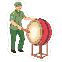 Bộ tranh tường trang trí sáng tạo theo chủ đề - Chủ đề Bé làm quen với Trường tiểu học