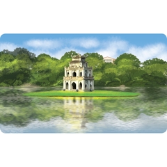 Bộ tranh tường trang trí sáng tạo theo chủ đề - Chủ đề Quê hương - Đất nước - Bác Hồ