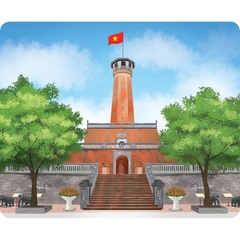 Bộ tranh tường trang trí sáng tạo theo chủ đề - Chủ đề Quê hương - Đất nước - Bác Hồ