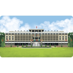 Bộ tranh tường trang trí sáng tạo theo chủ đề - Chủ đề Quê hương - Đất nước - Bác Hồ