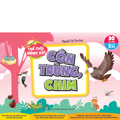 Bộ chi tiết thế giới động vật – Côn trùng, chim