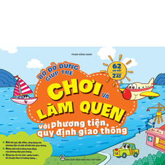 Bộ đồ dùng giúp trẻ mẫu giáo chơi và làm quen với phương tiện, quy định giao thông