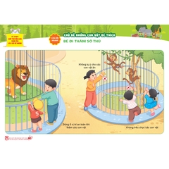 Bộ tranh giúp trẻ mẫu giáo khám phá các chủ đề nhánh - Chủ đề Những con vật bé thích