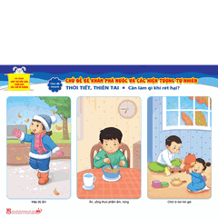 Bộ tranh giúp trẻ mẫu giáo khám phá các chủ đề nhánh - Chủ đề Bé khám phá nước và các hiện tượng tự nhiên