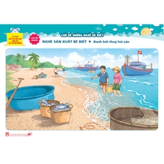 Bộ tranh giúp trẻ mẫu giáo khám phá các chủ đề nhánh - Chủ đề Những nghề bé biết