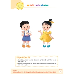 Bộ tranh cô hướng dẫn trẻ 24 – 36 tháng tuổi các hoạt động GD tình cảm, kĩ năng xã hội