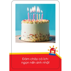 Lô tô giúp trẻ mẫu giáo nhận biết hoả hoạn và hành động đúng khi xảy ra hoả hoạn