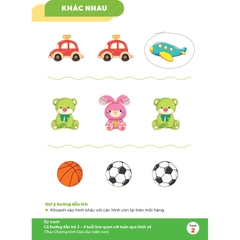 Bộ tranh cô hướng dẫn trẻ 3 – 4 tuổi làm quen với toán qua hình vẽ (Theo Chương trình Giáo dục mầm non)